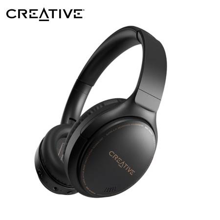 AUDIFONO C/MICROF. CREATIVE ZEN HYBRID GEN 2 BT MULTIPOINT 40MM 70H SUPER X-FI READY ANC/ENC CARGA USB-C BLACK