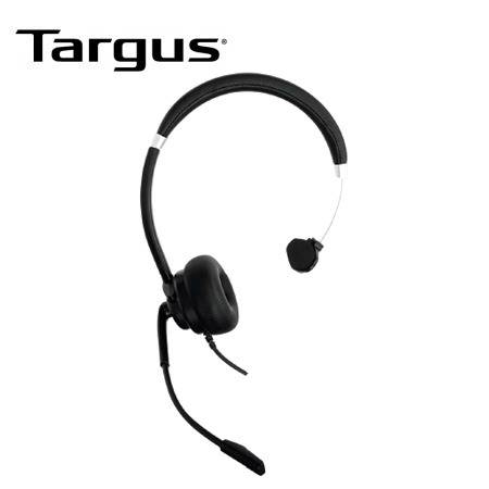 AUDIFONO C/MICROF. TARGUS USB MONO ON-EAR BLACK