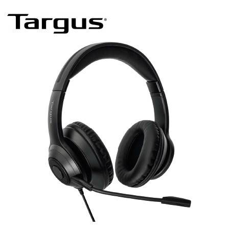 AUDIFONO C/MICROF. TARGUS USB-A 40MM OVER-EAR NOISE-CANCELLING MUTE BLACK
