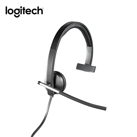 AUDIFONO C/MICROF. LOGITECH B2B H650E USB MONO BLACK