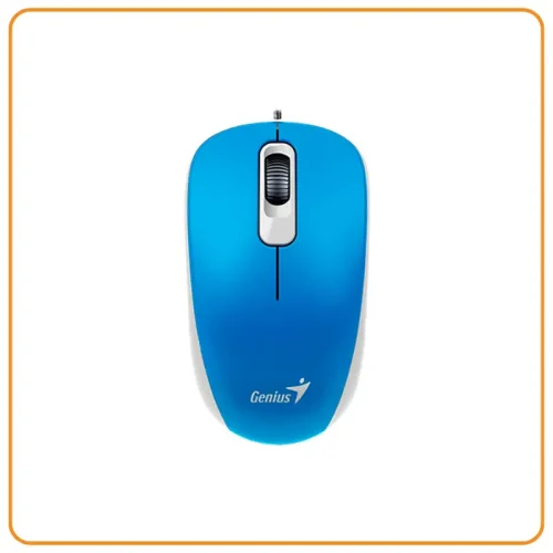 MOUSE GENIUS DX-110 USB OPTICO 1000 DPI BLUE (PN 31010116103)