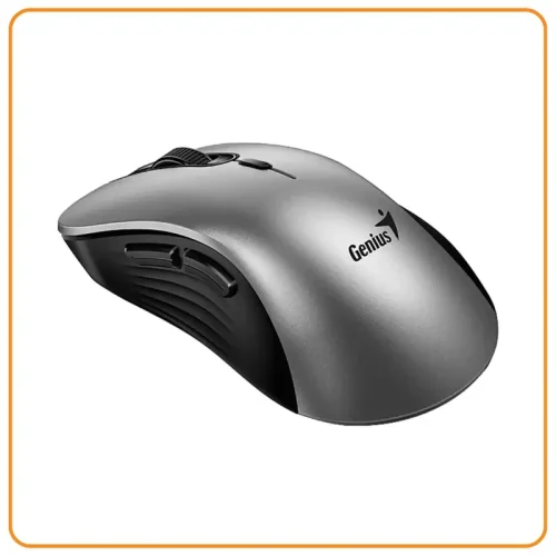MOUSE GENIUS ERGO 8100S AI COPILOT WIRELESS 6-BOT SILENT SILVER/GRAY (31030040404)
