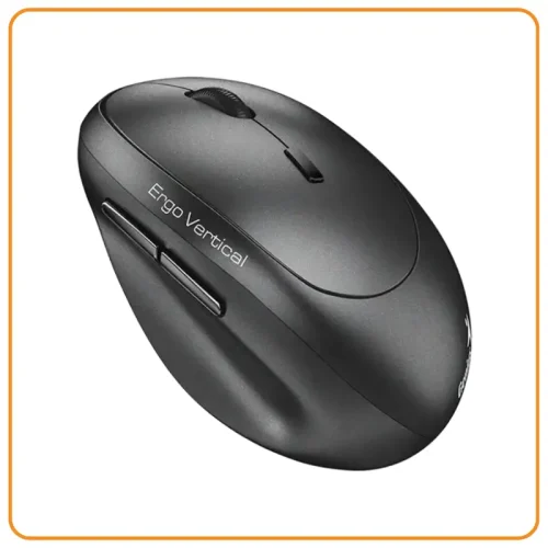 MOUSE GENIUS ERGO 8350S AI COPILOT DUAL WIRELESS/BT VERTICAL 6-BOT SILENT DARK GREY (31030041400)