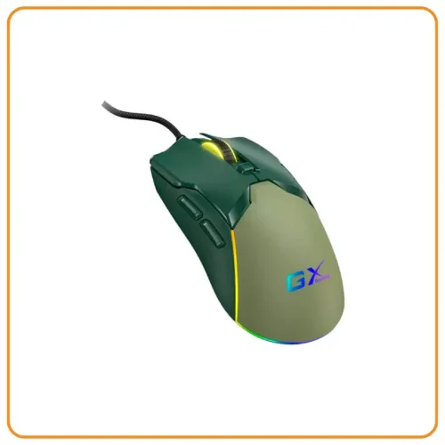 MOUSE GENIUS GX SCORPION M700 7200 DPI 6-BOT PROGRAMABLES + MEMORIA INTEGRADA RGB ARMY GREEN (31040009401)