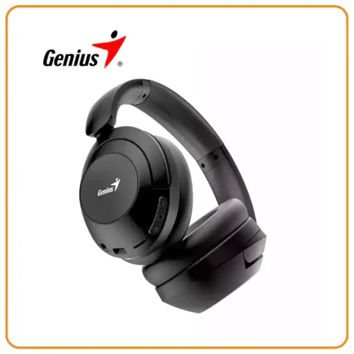 31710029400 AUDIFONO C/MICROF. GENIUS HS-810BT BT/3.5MM 40MM 22H PLEGABLE BLACK (31710029400)
