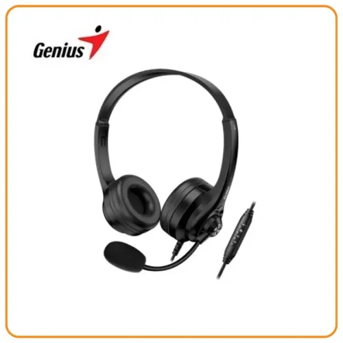 31710036400 AUDIFONO C/MICROF. GENIUS HS-235U AI COPILOT 40MM USB-A BLACK (31710036400)
