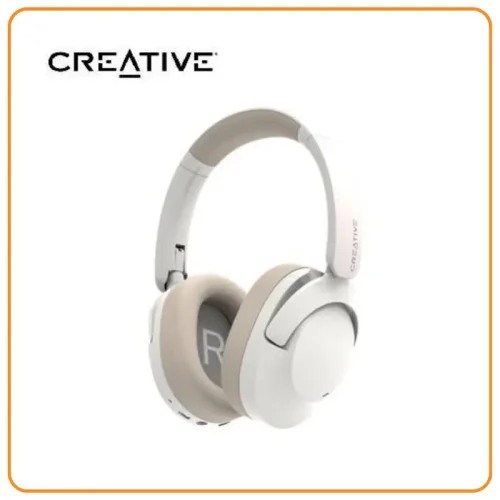 51EF1140AA000 AUDIFONO C/MICROF. CREATIVE ZEN HYBRID 2 BT MULTIPOINT 40MM 67H ANC/ENC/AAC CARGA USB-C CREMA (51EF1140AA000)