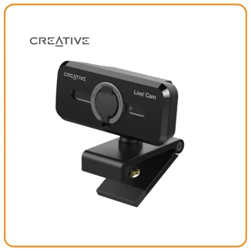 73VF088000000 CAMARA CREATIVE LIVE! CAM SYNC V2 FHD 1080P C/TAPA DUAL MIC USB BLACK (73VF088000000)