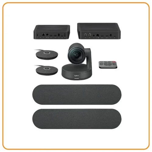 960-001225 CAMARA LOGITECH B2B RALLY PLUS BUNDLE 4K LARGE ROOM BLACK (960-001225)