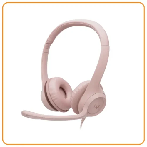 981-001280 AUDIFONO C/MICROF. LOGITECH H390 USB NOISE CANCELLING ROSE (981-001280)-P