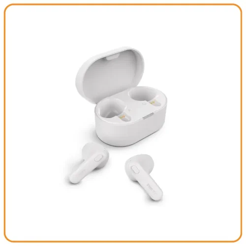 TAT1138WT AUDIFONO C/MICROF. PHILIPS TRUE WIRELESS TAT1138WT BT 15H IPX4 13M USB-C WHITE*