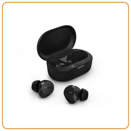 TAT1209BK AUDIFONO C/MICROF. PHILIPS TRUE WIRELESS TAT1209BK BT 18H IPX4 10M USB-C TACTIL BLACK*
