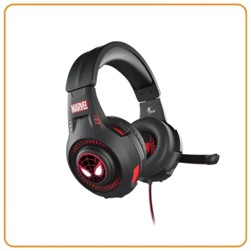 XTH-M541SM AUDIFONO C/MICROF. LICENCIADO XTECH GAMING SPIDERMAN 40MM MULTIPLAFORM 3.5MM+USB-A CONTROL VOLUMEN/MUTE LED BLACK/RED (XTH-M541SM)